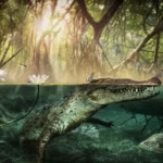 Come respirano i coccodrilli sott'acqua