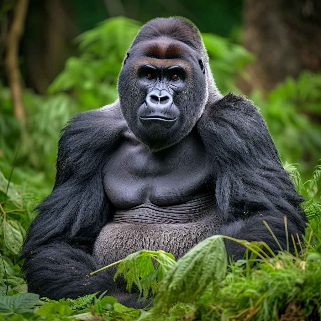 Do que os gorilas têm medo