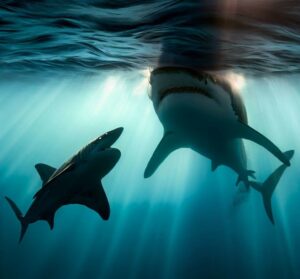 Great White Shark vs Bull Shark