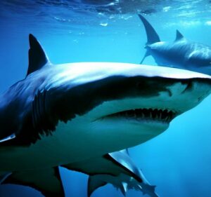 Os grandes tubarões brancos são de sangue quente