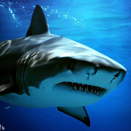Natação do tubarão-tigre