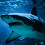 Great White Shark in Aquarium