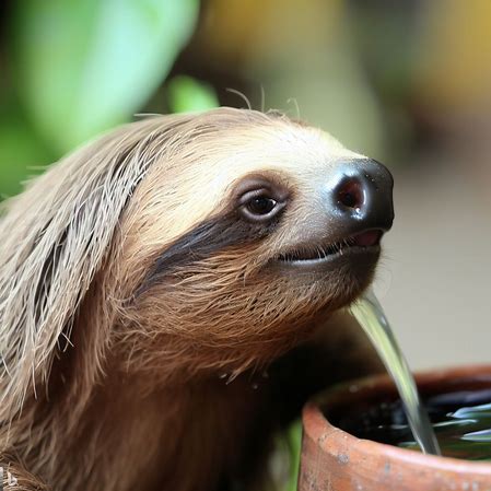 What Do Sloths Drink