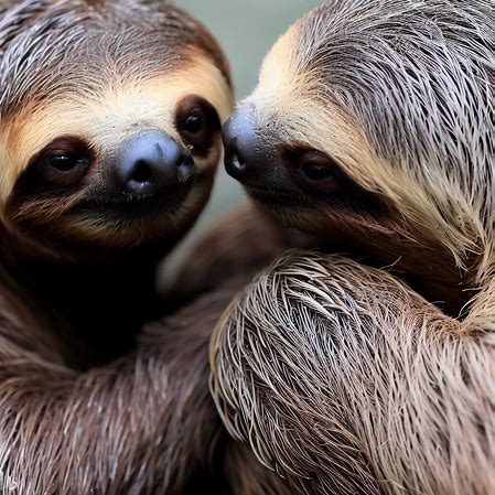 Sloths Mating