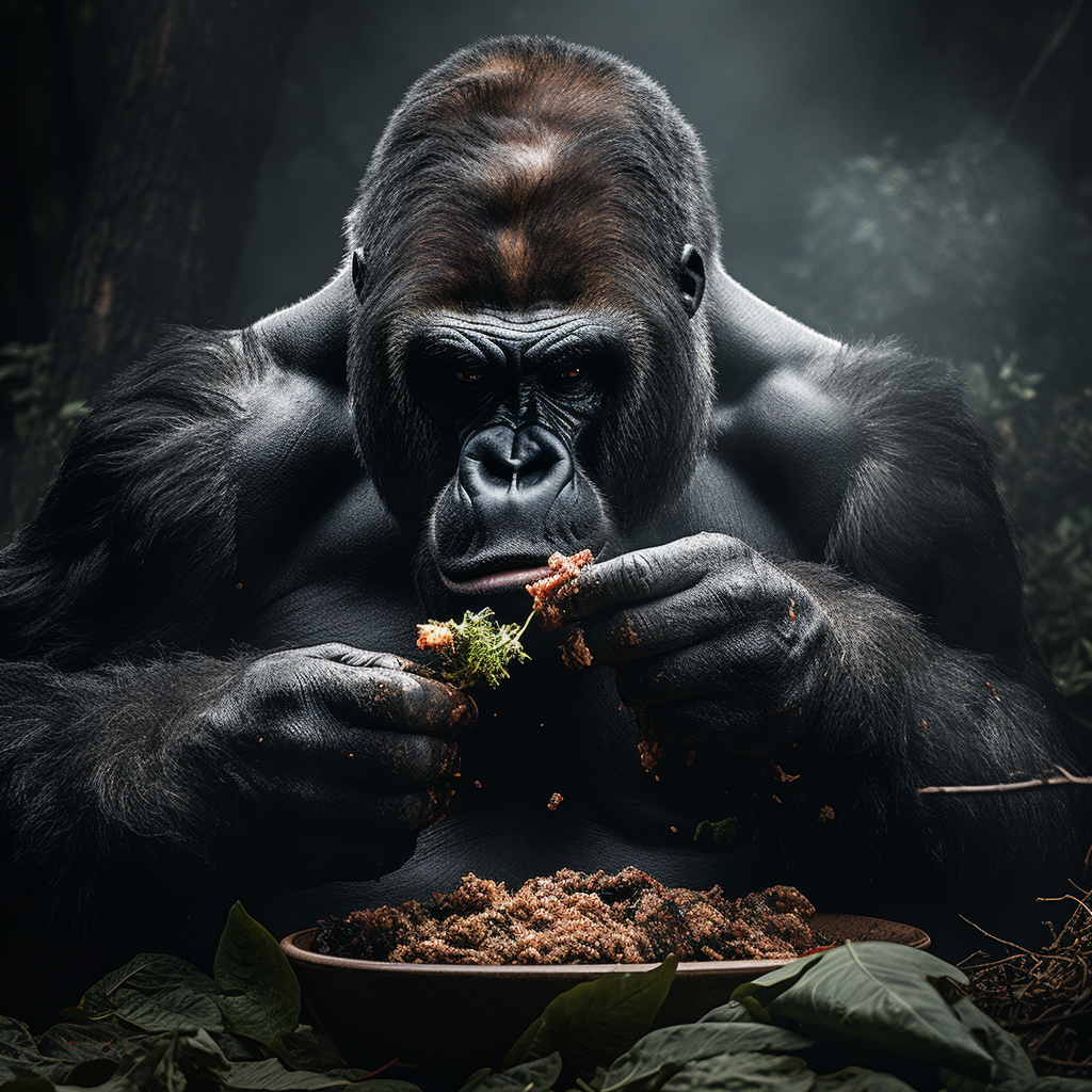 Do Gorillas Eat Meat