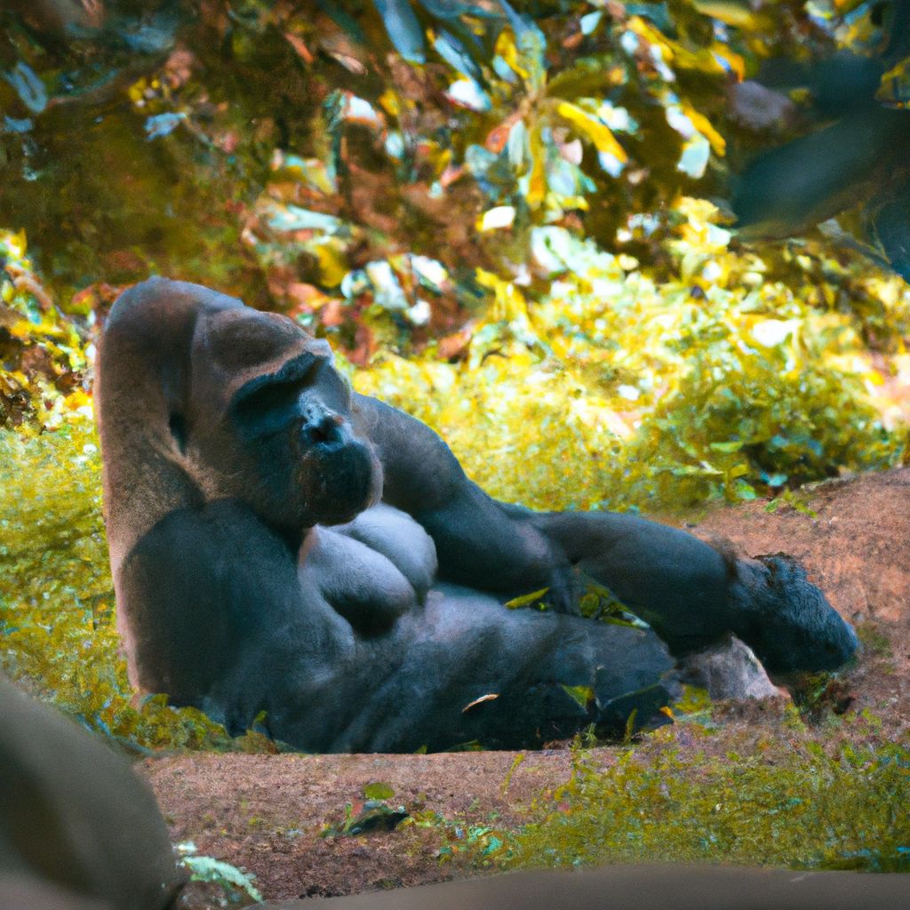 Waarom zijn gorilla's vredig