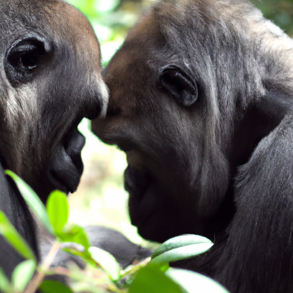 Do Gorillas Kiss