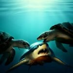 Fressen Weiße Haie Schildkröten?