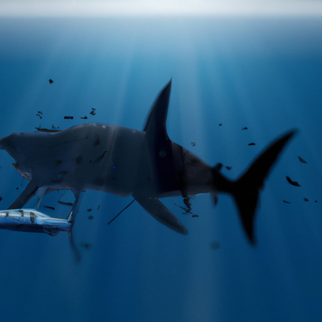 Grande Tubarão Branco vs Tubarão Frade