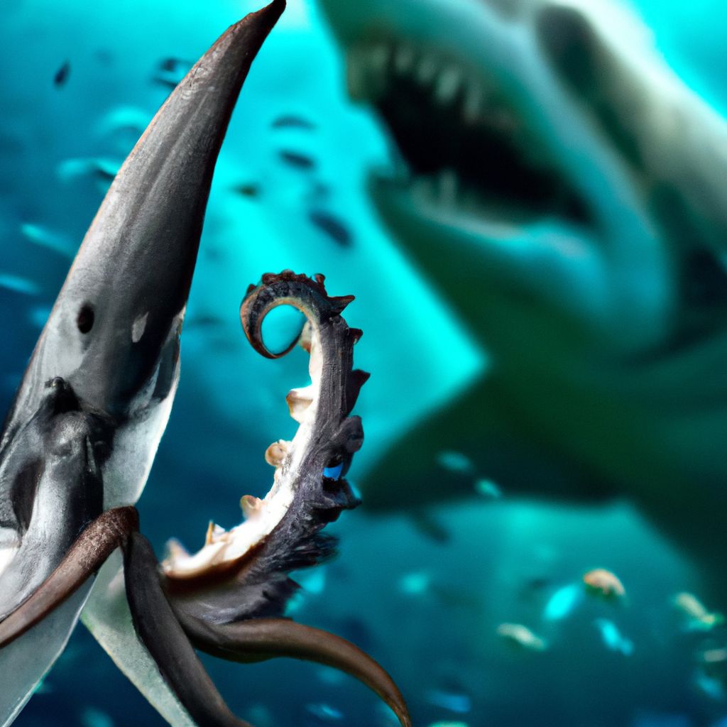 Great White Shark vs Hammerhead Shark