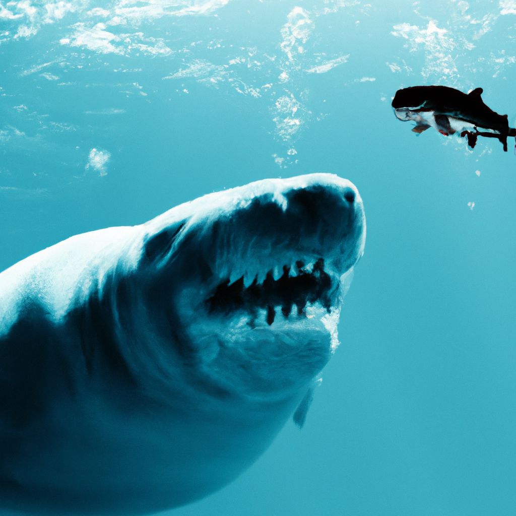 Great White Shark vs Hippo