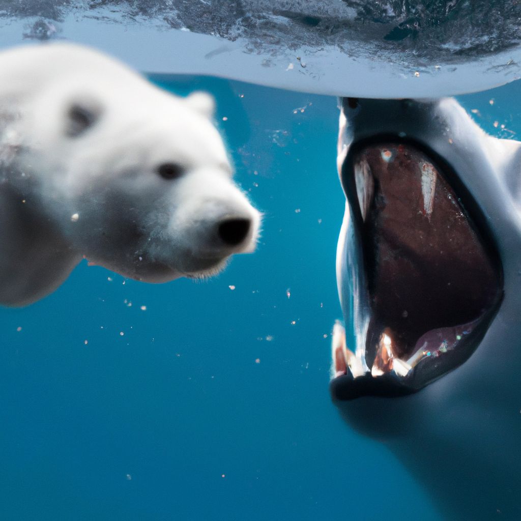 Great White Shark vs Polar Bear