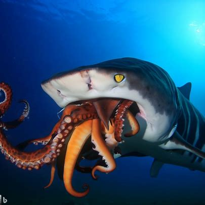 Fressen Tigerhaie Oktopus?