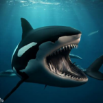 Gli squali tigre mangiano le orche