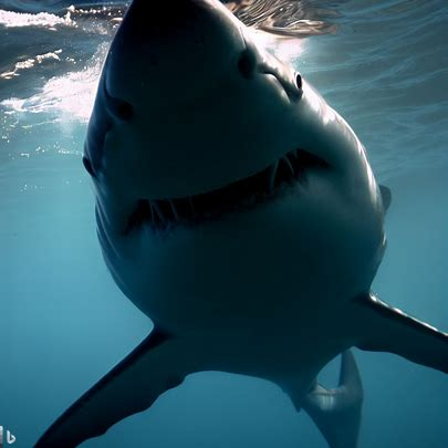 Grande squalo bianco contro squalo mako