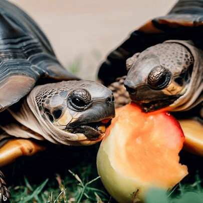 Kunnen schildpadden perziken eten?
