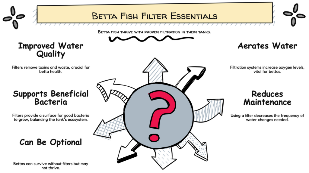 ¿Los peces Betta necesitan un filtro?